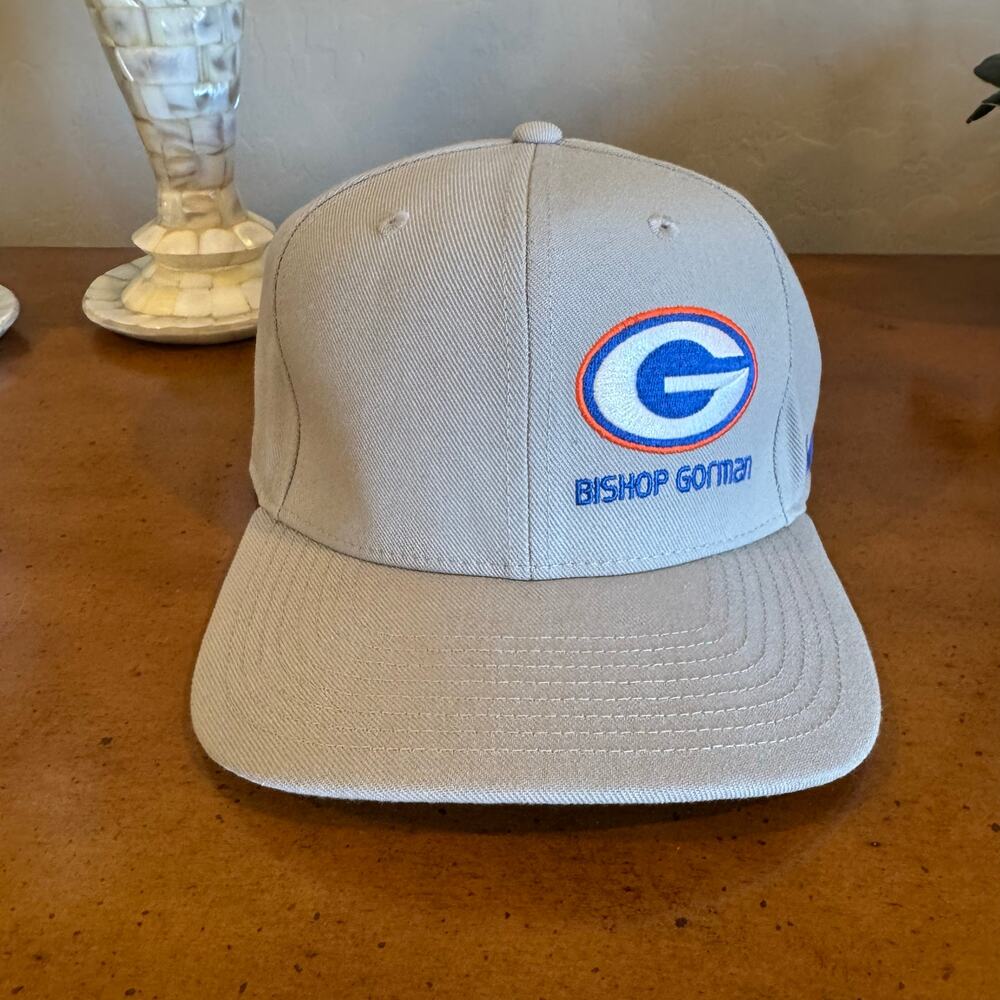 Nike Pro Bishop Gorman Snapback Hat Light Gray One Size - Picture 6 of 6